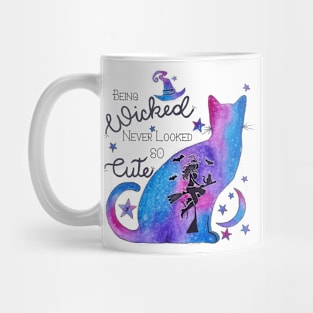 Witchy Cute Cat Mug